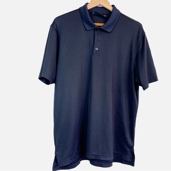 Under Armour Black Loose Fit Performance Polo Men’s Size Large - Picture 1 of 10